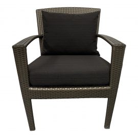 Janis Et Cie Dedon Outdoor Panama Armchair + Cushions. Original Price: $1,725