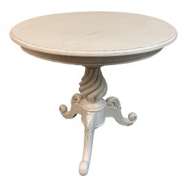 Mid-20th Century Shabby Chic Turned Table
