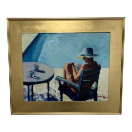 Tracey Sylvester-Harris "Reading by the Pool ". Original Price: $2,125