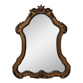 Italianate + Art Nouveau Style Wall Mirror