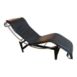 Kardiel Gravity Black Leather Lounge. Original Price: $1,699