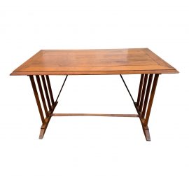 Antique French Cherry Cafe Table/Desk