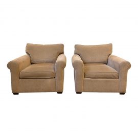 Room & Board Foster Arm Chairs, a Pair. Original Price: $1,698