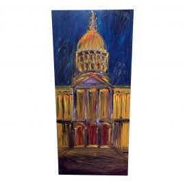 Warren Knapp Original Acrylic Painting of San Francisco's City Hall