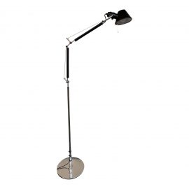 Artemide Tolomeo Black Floor Lamp. Original Price: $655