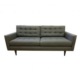 Crate & Barrel Petrie Mid-Century Sofa. Original Price: $2,248