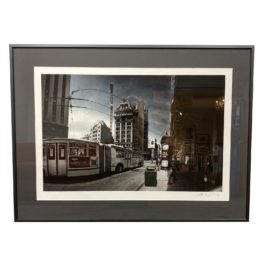 Matt Schriock "Market Street" Signed + Numbered 03/08 Print in Custom Frame