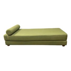 CB2 Softline Green Lubi Daybed. Original Price: $900