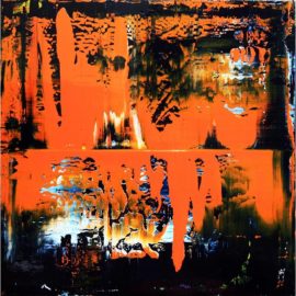 Jose Maria Clark "Abstract No. 9" Acrylic on Canvas