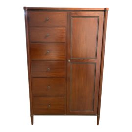 Crate & Barrel Dresser Armoire. Original Price: $1,800