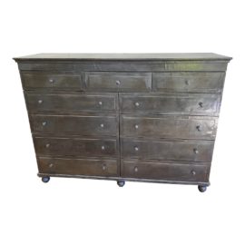 Restoration Hardware Annecy Zinc Metal-Wrapped 11-Drawer Dresser. Original Price: $3,695