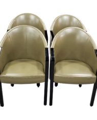 poltrona-frau-dark-green-leather-arm-chairs-set-of-four-4817