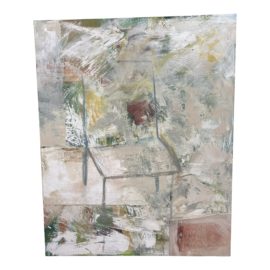 Original "Chair" Acrylic Painting + Metallic Finish