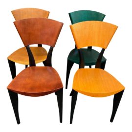 Sawaya & Moroni Gaby Fois Dorell Karina Tv Chairs- Set of 4. Original Price: $2,800
