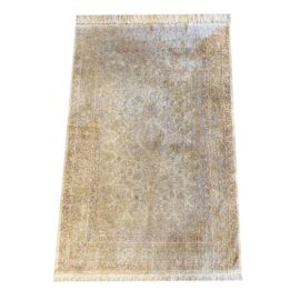 Vintage Silk Accent Rug