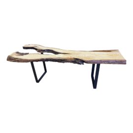 Bob Baker Custom Live Edge Ash Coffee Table