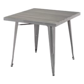 Zuo Modern Olympia Square Metal Table. Original Price: $477