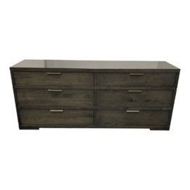 Baronet Silver Six Drawer Dresser