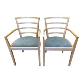 Knoll Studio Raul De Armas Chairs - a Pair