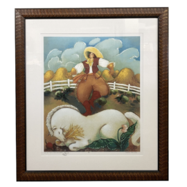 Carter Holman "In the Field of Time and Space", Artist Print. Original Price: $2,000