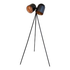 Contemporary Copper Swivel Floor Lamp