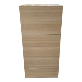 Design Within Reach Oak High Boy Dresser