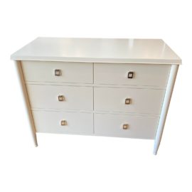 William Sonoma Home Lacourte Ivory Chest. Original Price: $1,995