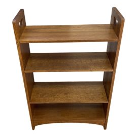 Stickley Oak Tiger Flame Bookshelf