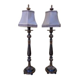 Fine Art Lamps Candlestick Table Lamp - a Pair