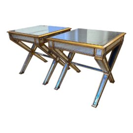 Hickory White Lillian August Tiverton Side Tables - a Pair