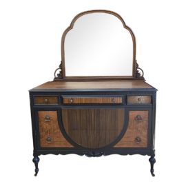 Early 20th Century Frederick Loeser Dresser + Mirror