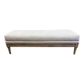 Horchow Custom Upholstered Bench