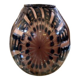 Eugenio Ferro Murano Glass Vase. Original Price: $3,500