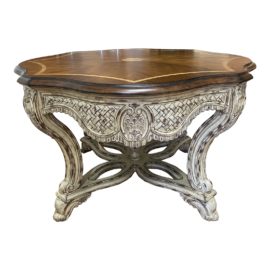 SF Design Center Custom Pedestal Round Entry Table