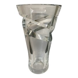 Baccarat Tornado Crystal Vase, Large