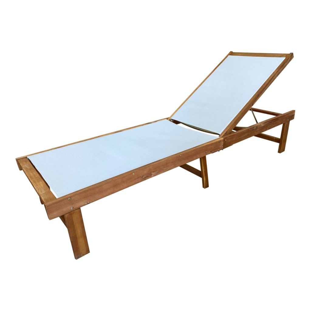 Outdoor Folding Chaise Lounge - Design Plus Gallery