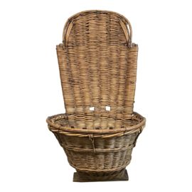 Early 20th Century Vineyard Grape Basket