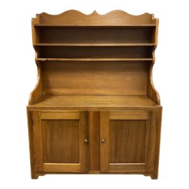 Mid 19th Century American Mid-West Wood Hutch. Original Price: $4,500