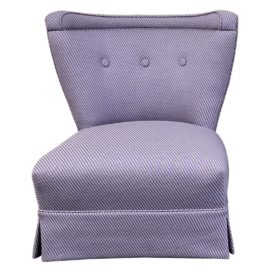 Mid 20th Century Custom Slipper Chair