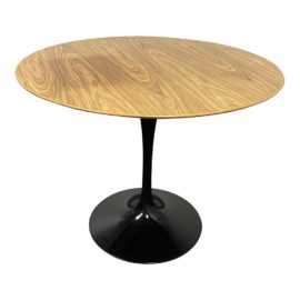 Knoll Studio Eero Saarinen Rosewood Top Tulip Table. Original Price: $3,975