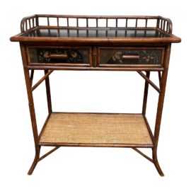 Bamboo Chinoiserie Console