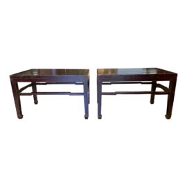 Tansu Design Shanxi Ming Side Tables - a Pair. Original Price: $2,500