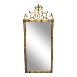 Mid 20th Century Palladio Style 1960s Italian Hollywood Regency Mirror. Original Price: $4,950