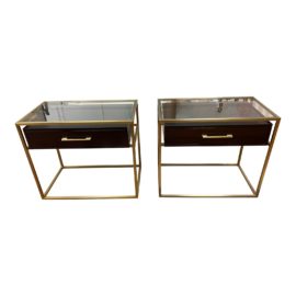 Universal Furniture Bancroft Nightstands - a Pair. Original Price: $1,830