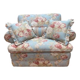 Lazy Boy Floral Chintz Recliner + 3 Pillows