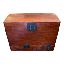 Late 19th Century Tansu Trunk. Original Price: $1,500