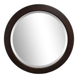 Ethan Allen Horizons Collection Round Wall Mirror
