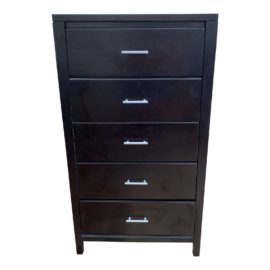 Five Drawer Dresser Espresso Finish