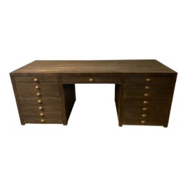 Restoration Hardware Printmaker's Desk. Original Price: $2,295