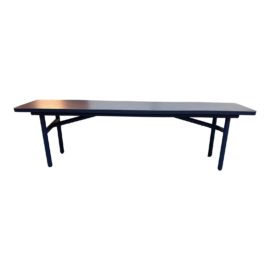 Woud Navy Blue Diagonal Bench. Original Price: $998